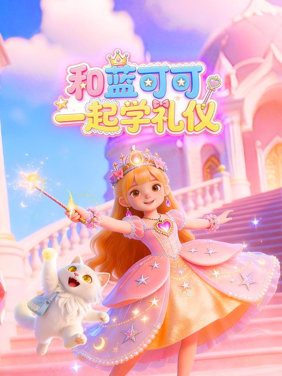 和蓝可可一起学礼仪