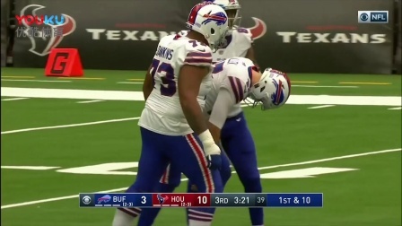 【NFL第6周比赛集锦】比尔13-20德州人