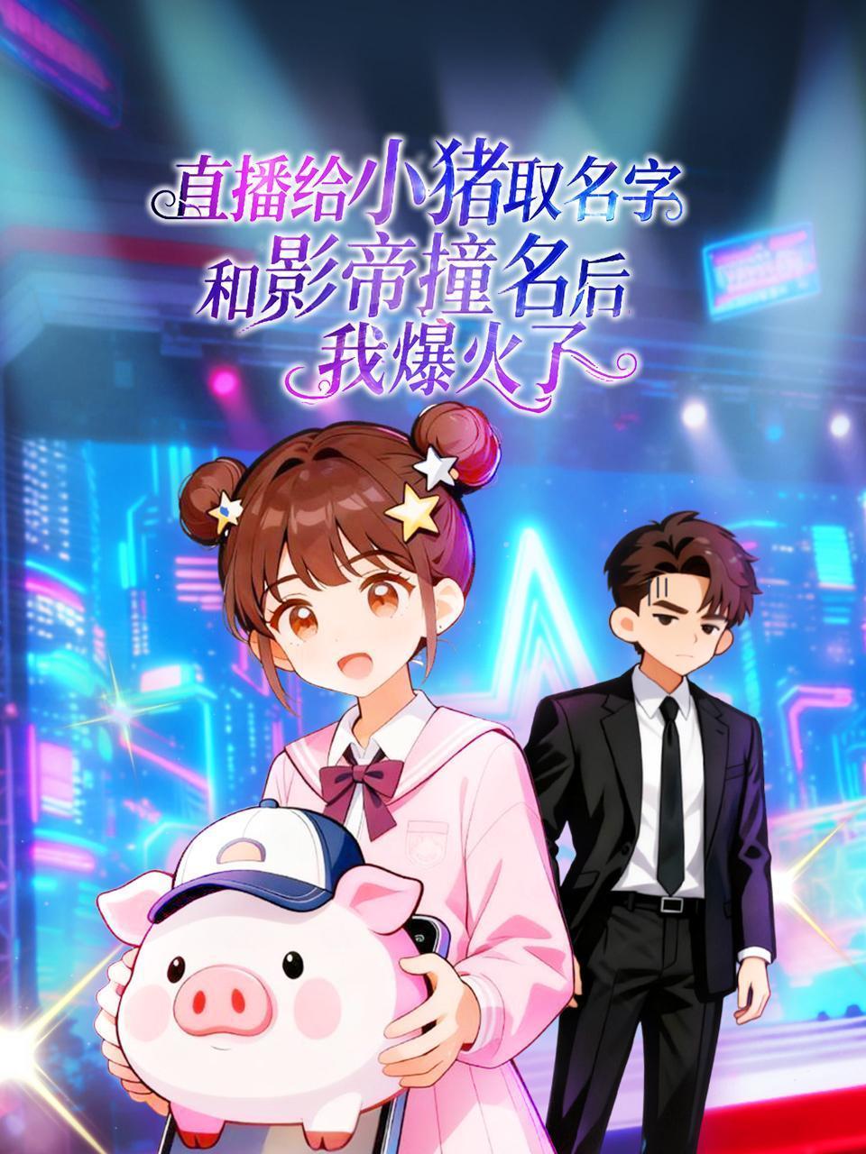 直播给小猪取名字和影帝撞名后，我爆火了