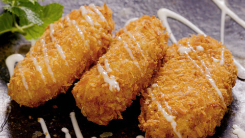 达人厨房 美食台  可乐饼