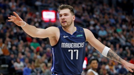 2020 NBA全明星正赛 东契奇赛季至今高光时刻，送神奇空接飙射大心脏三分