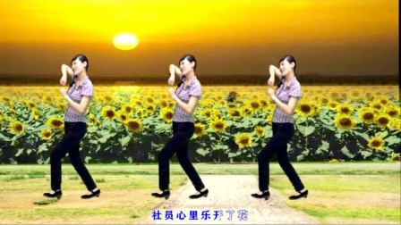广场舞《社员都是向阳花》龚玥演唱，多少回忆和回味