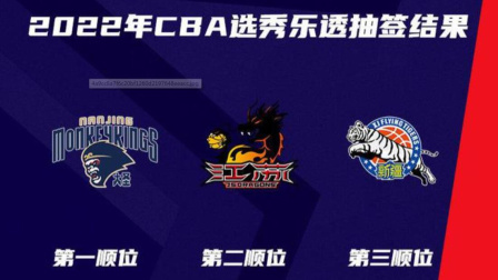 CBA热辣资讯 CBA选秀抽签仪式：同曦男篮抽中状元签