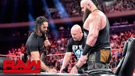 WWE RAW 2019 【RAW 09/09】AJ对奥斯丁不敬，断头台伺候