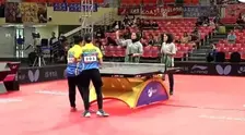 2023亚洲乒乓球锦标赛 女双 霍伊/拉希玛VS沙赫萨瓦利/萨菲 海报