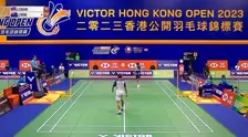 2023中国香港羽毛球公开赛 男单资格赛 詹俊为VS瑞奇·郑