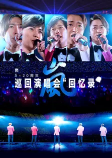 《岚：5×20 周年演唱会“回忆录”》海报
