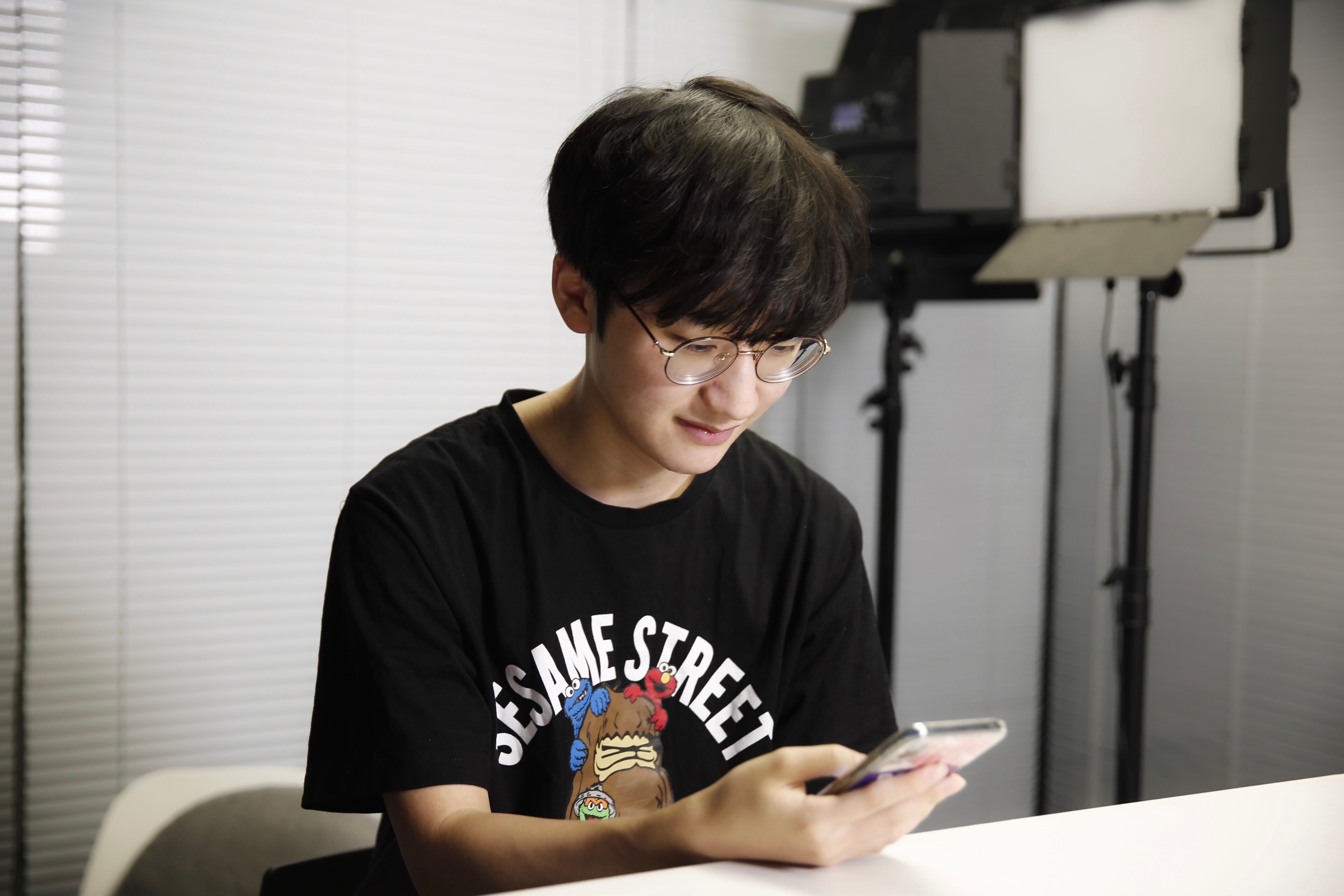 [现场图集] peanut选手回复粉丝提问