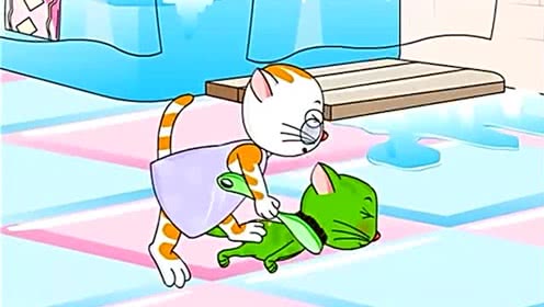 育儿早教:经典格林 童话故事《会变颜色的小花猫》