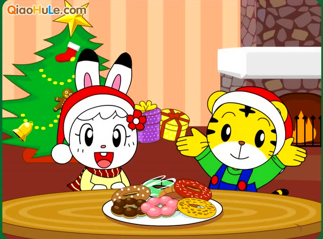 《巧虎来啦》圣诞甜甜圈派对-巧虎记忆力大考验
