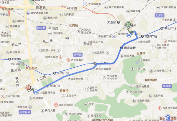 大连公交线路查询