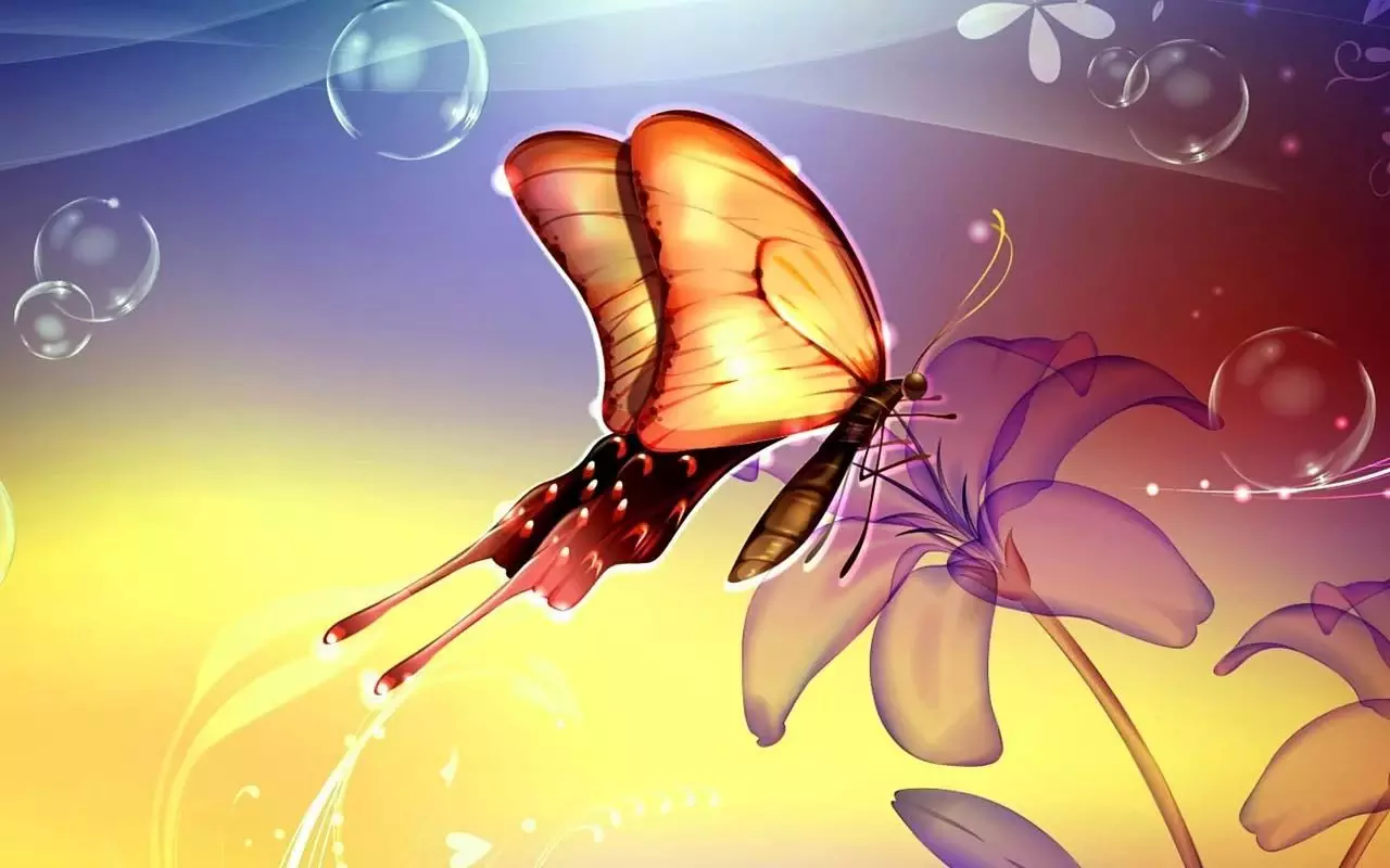 壁纸主题 s5魔幻蝴蝶下载,—应用  软件