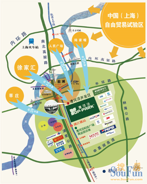 简介 上海漕河泾新兴技术开发区是国务院批准的全国首批14个国家级