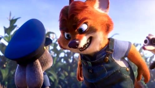 疯狂动物城:狐狸吉丁欺负弱小 小萌兔 b>朱迪 /b>帮助动物勇敢对抗