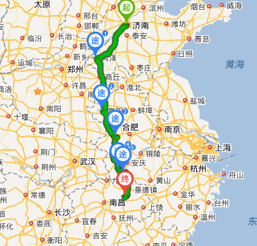 济广高速安徽段线路图图片