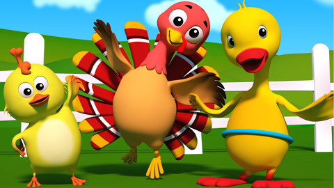 茁贝儿歌之农场系列 英文版 第94集 hokey pokey