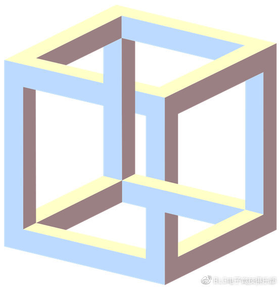 不可能图形(impossible figure又称undecidable figure或impossible