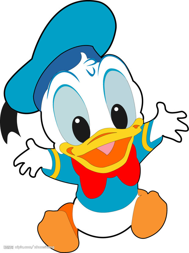 用什么方法可以把白色区域消除掉使之只剩下唐老鸭呢