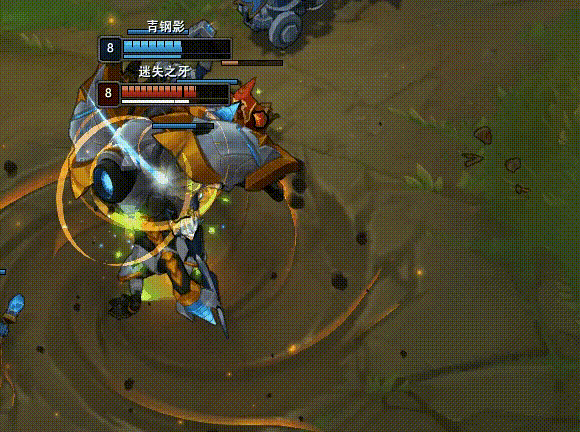 伤害来生成怒气,在满层怒气时,他的下一个技能会使他变形为巨型纳尔