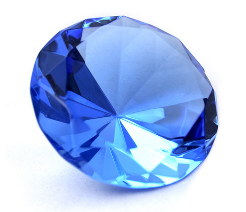 蓝宝石和坦桑蓝和蓝水晶分别怎么辨别啊?