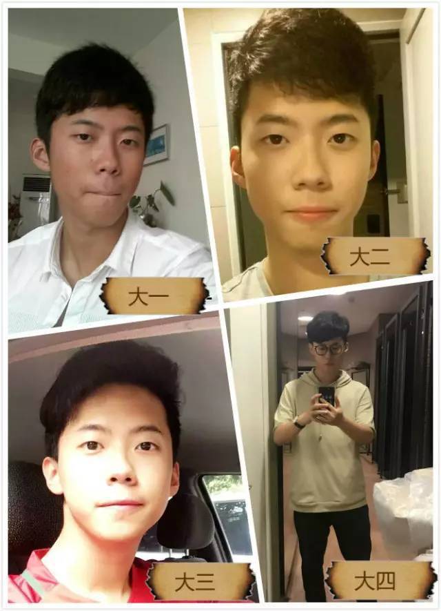 惊掉下巴!大学堪比"整容院" 四年颜值变化竟那么大