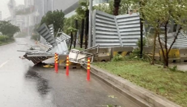 台风贝碧嘉破坏力